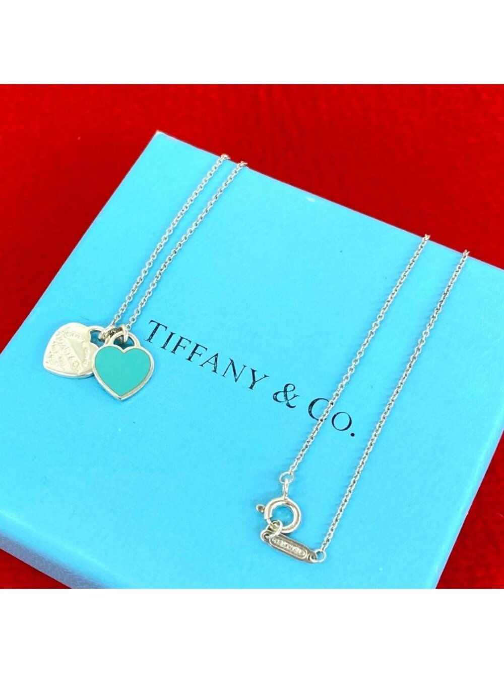 Tiffany & Co Return to Tiffany Heart Necklace 925 Sterling Silver